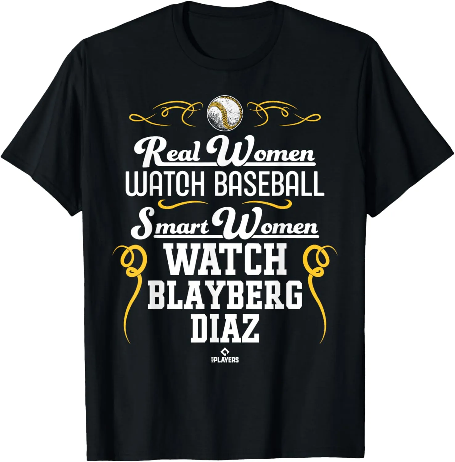 Smart Women Watch Blayberg Diaz Prospect Baseball Fan Gear T-Shirt