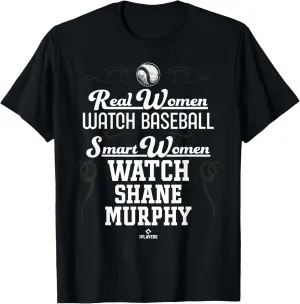 Smart Women Watch Shane Murphy Prospect Baseball Fan Gear T-Shirt