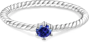 Stackable Birthstone Rings Set for Women: 925 Sterling Silver Mother Family Stacking Ring Minimalist Stackable Bands Mother's Day Jewelry Gifts for Wife