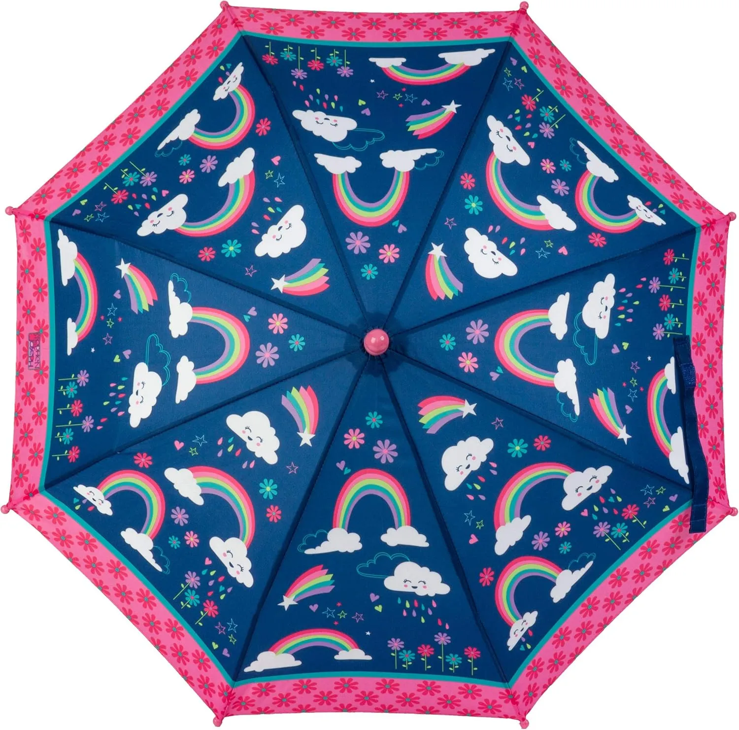 Stephen Joseph, Toddler and Little Kid Umbrella with Pinch Free Closure and Colorful Design
