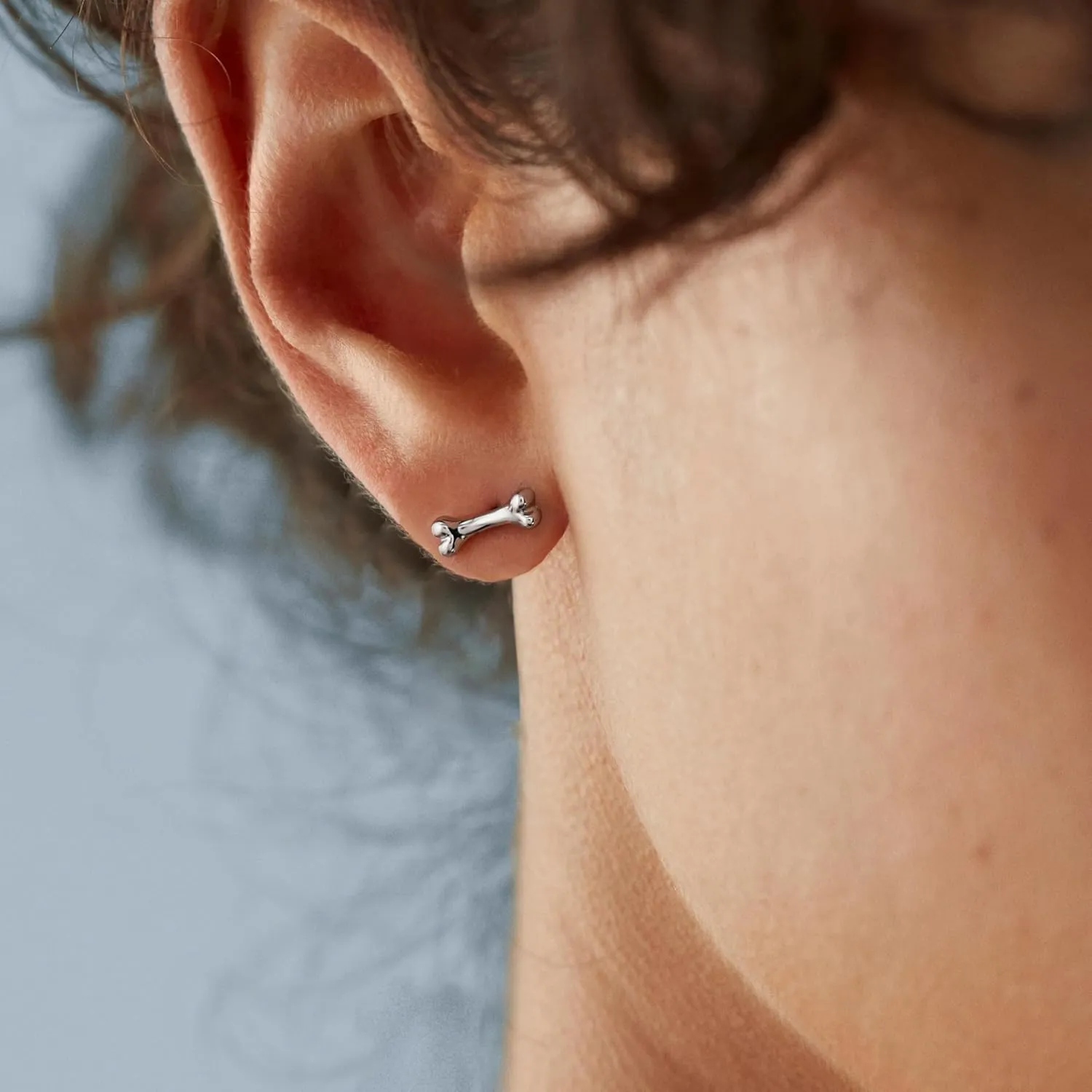 Stud Earrings 925 Sterling Silver Animal Earrings Cute Bird/Mouse/Raccoon/Panda/Dog/Bear/Boot/Grape/Cactus Earrings for Women