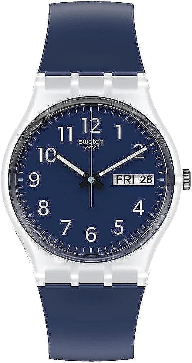 Swatch RINSE REPEAT NAVY Unisex Watch (Model: GE725)