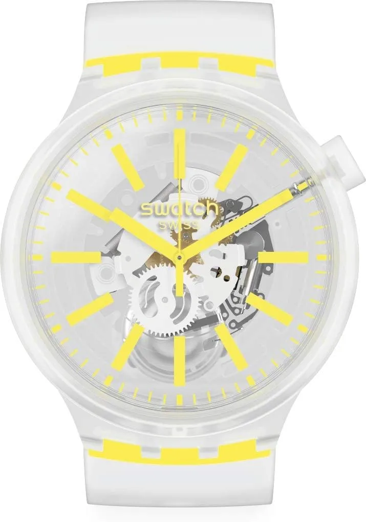 Swatch YELLOWINJELLY Unisex Watch (Model: SO27E103)