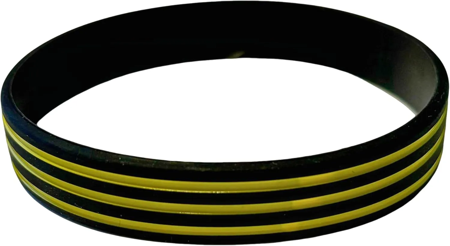 TheAwristocrat 3 Pack of BLACK LIVES MATTER Rubber Wristband Silicone Bracelet to Support Racial Justice