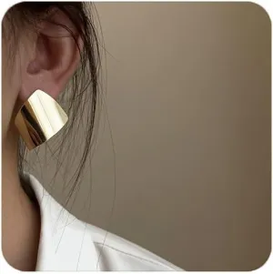 Unique Abstract Earrings For Women,Geometric Statement Stud Earring Large Hypoallergenic Earring for Gift