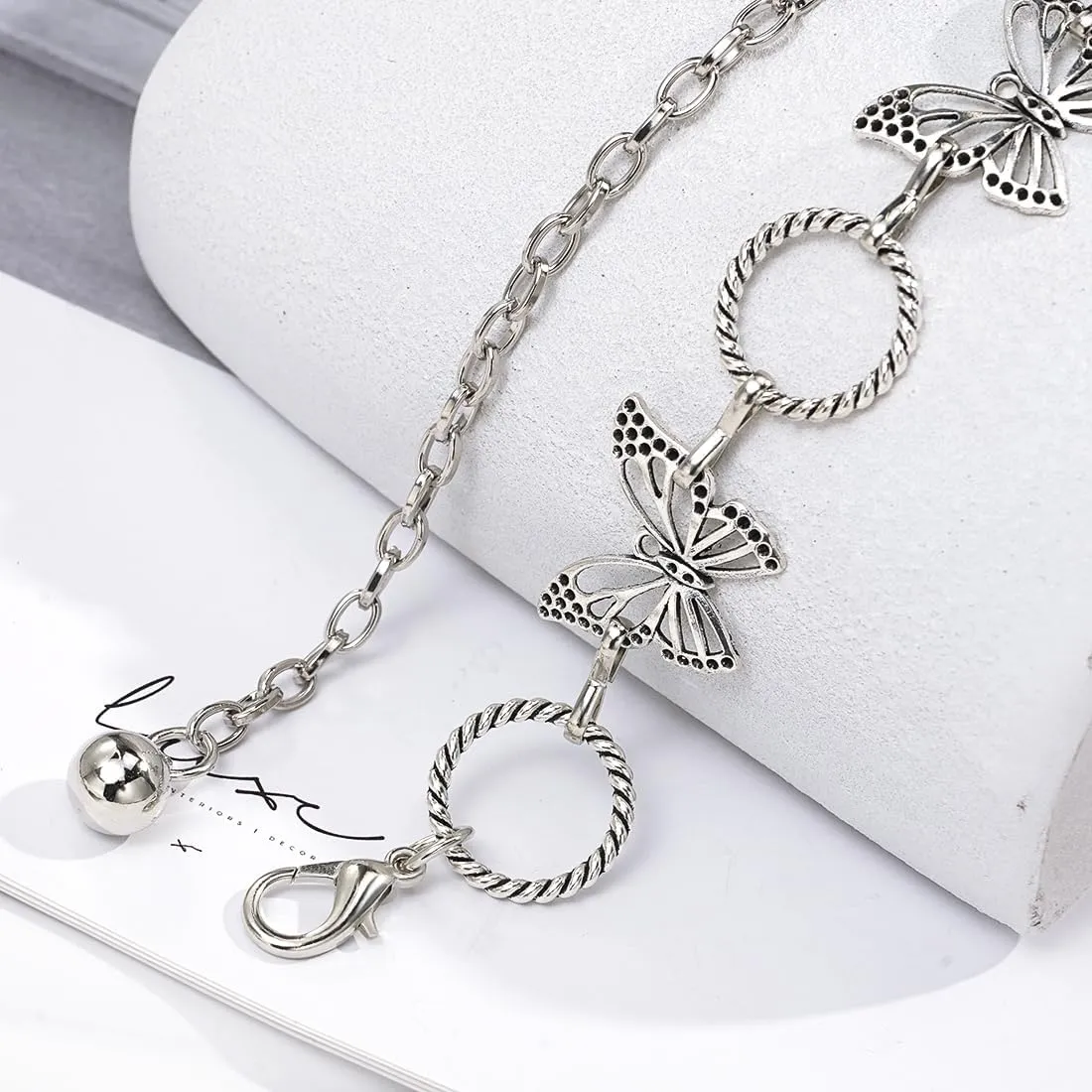 Waist Chain for Women Adjustable Belt Body Belly Chain for Dresses Jeans