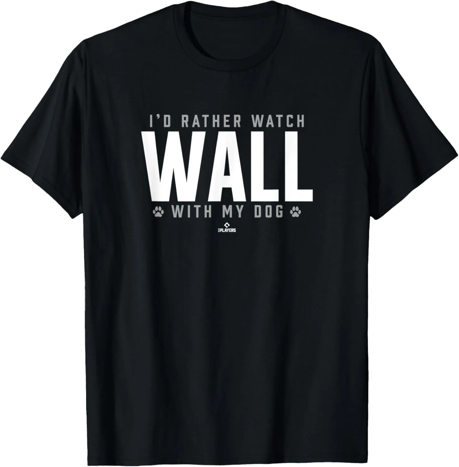 Watch with My Dog Cory Wall Prospect Baseball Fan Gear T-Shirt