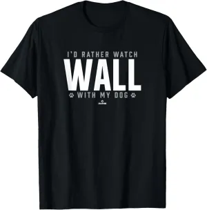 Watch with My Dog Cory Wall Prospect Baseball Fan Gear T-Shirt