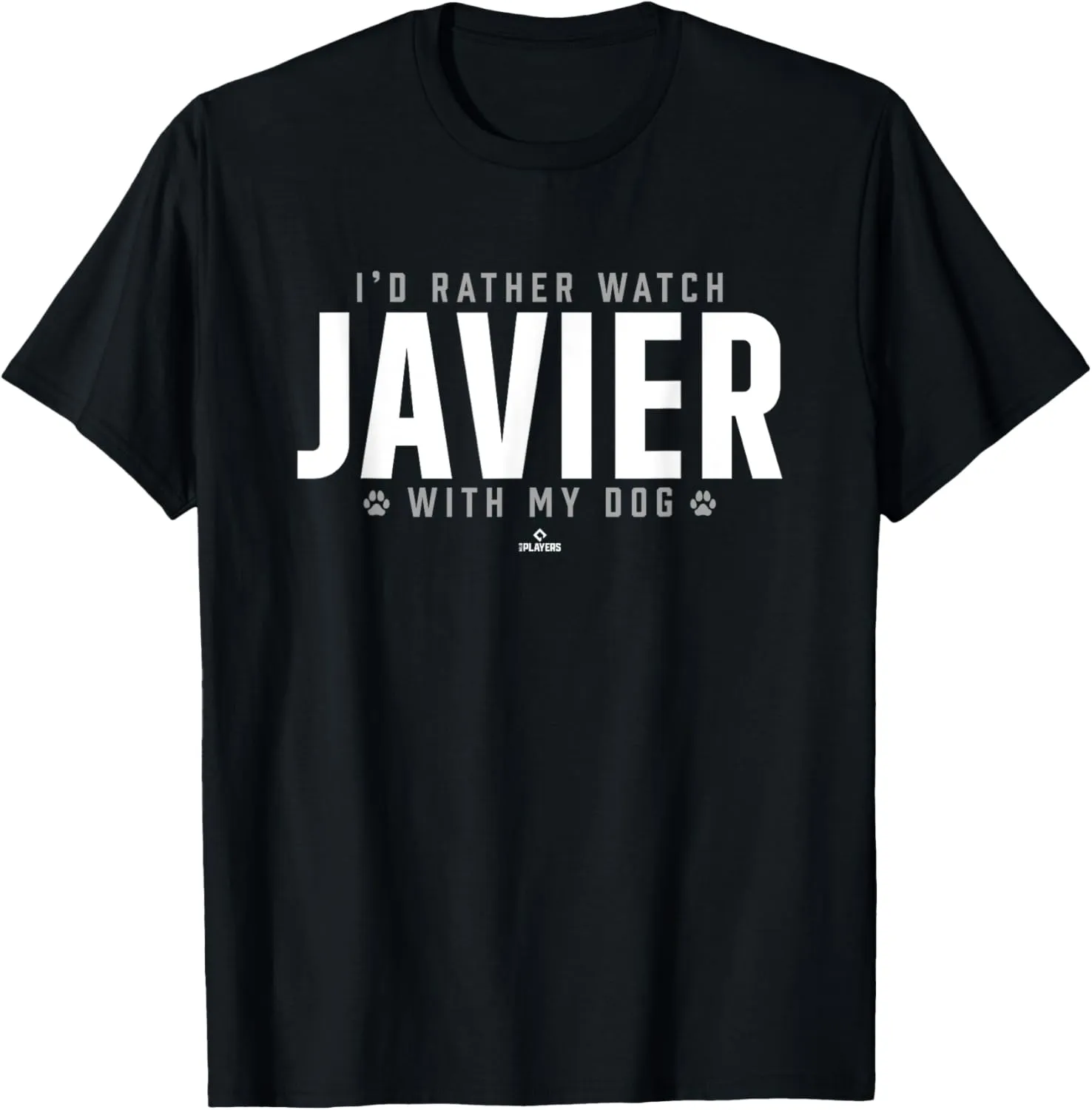 Watch with My Dog Ismael Javier Prospect Baseball Fan Gear T-Shirt