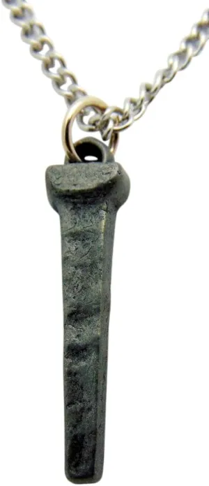 Westmon Works Nail Of Jesus Christ Pendant with Stainless Steel Chain Necklace